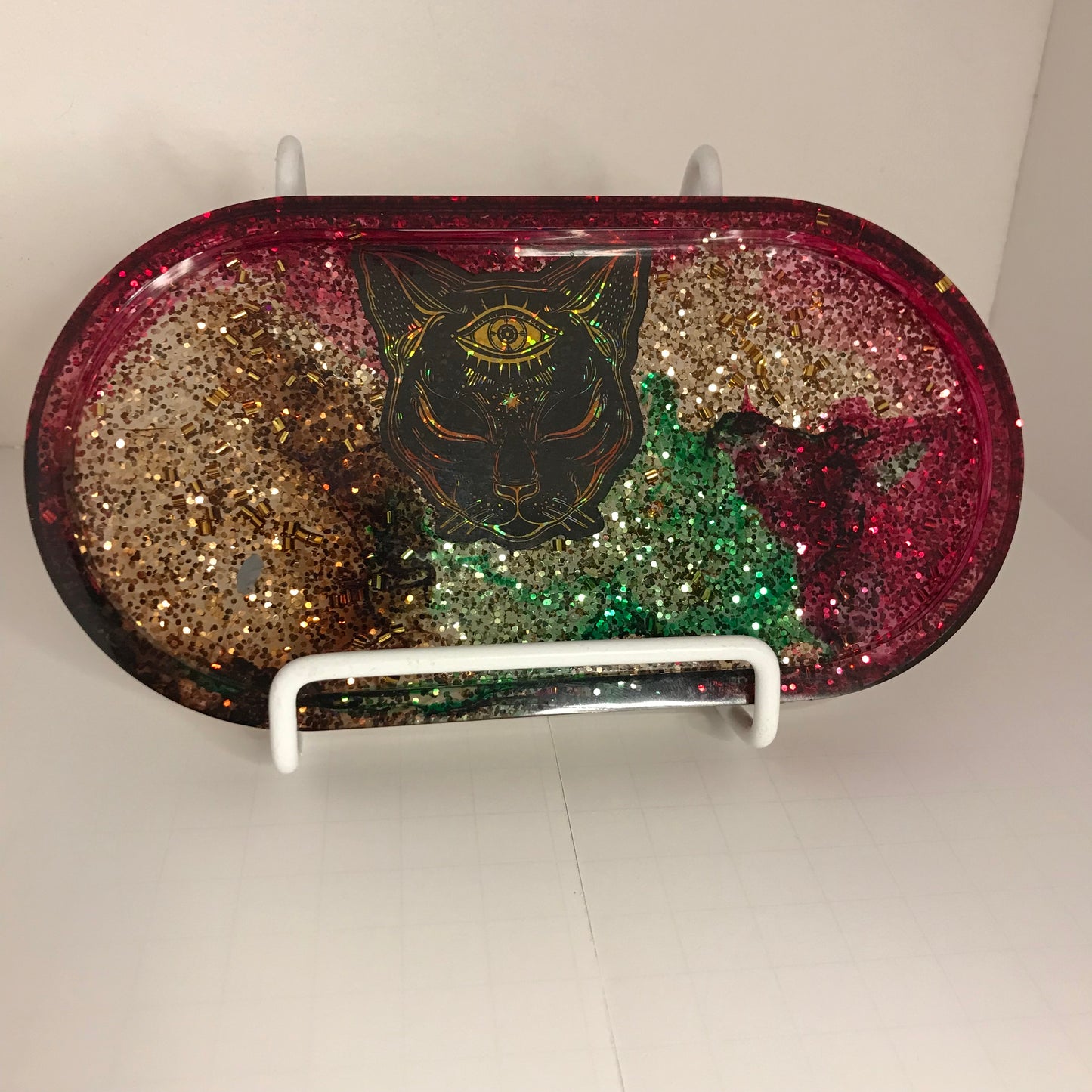 Resin Portable Oval Tray