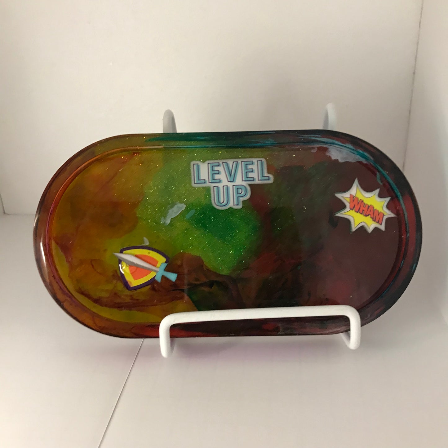 Resin Portable Oval Tray