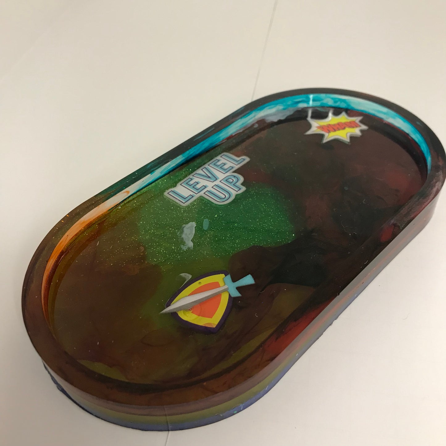 Resin Portable Oval Tray