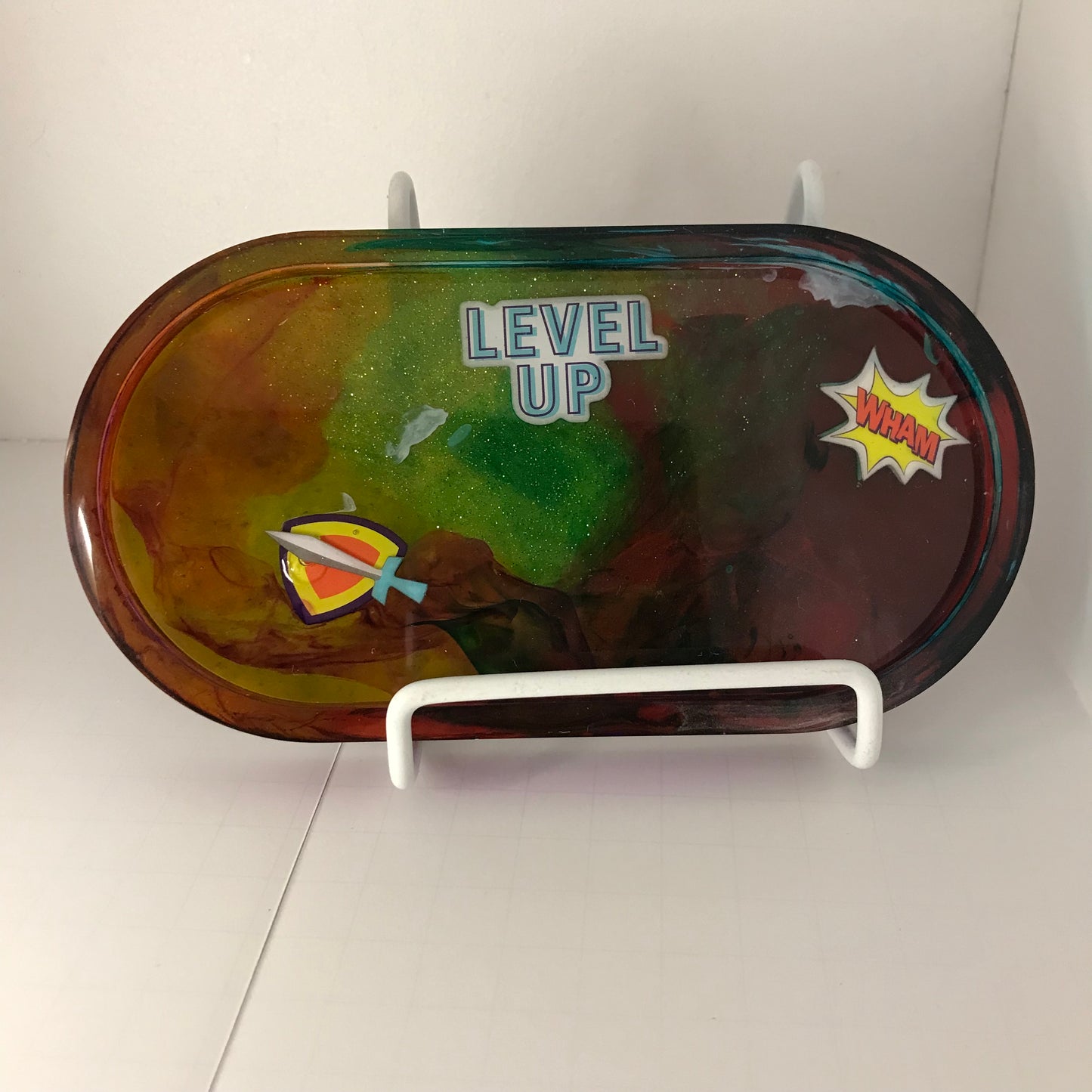 Resin Portable Oval Tray