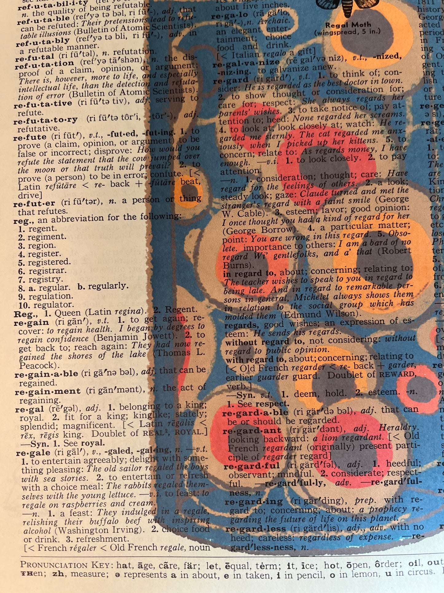 Vintage Dictionary Print