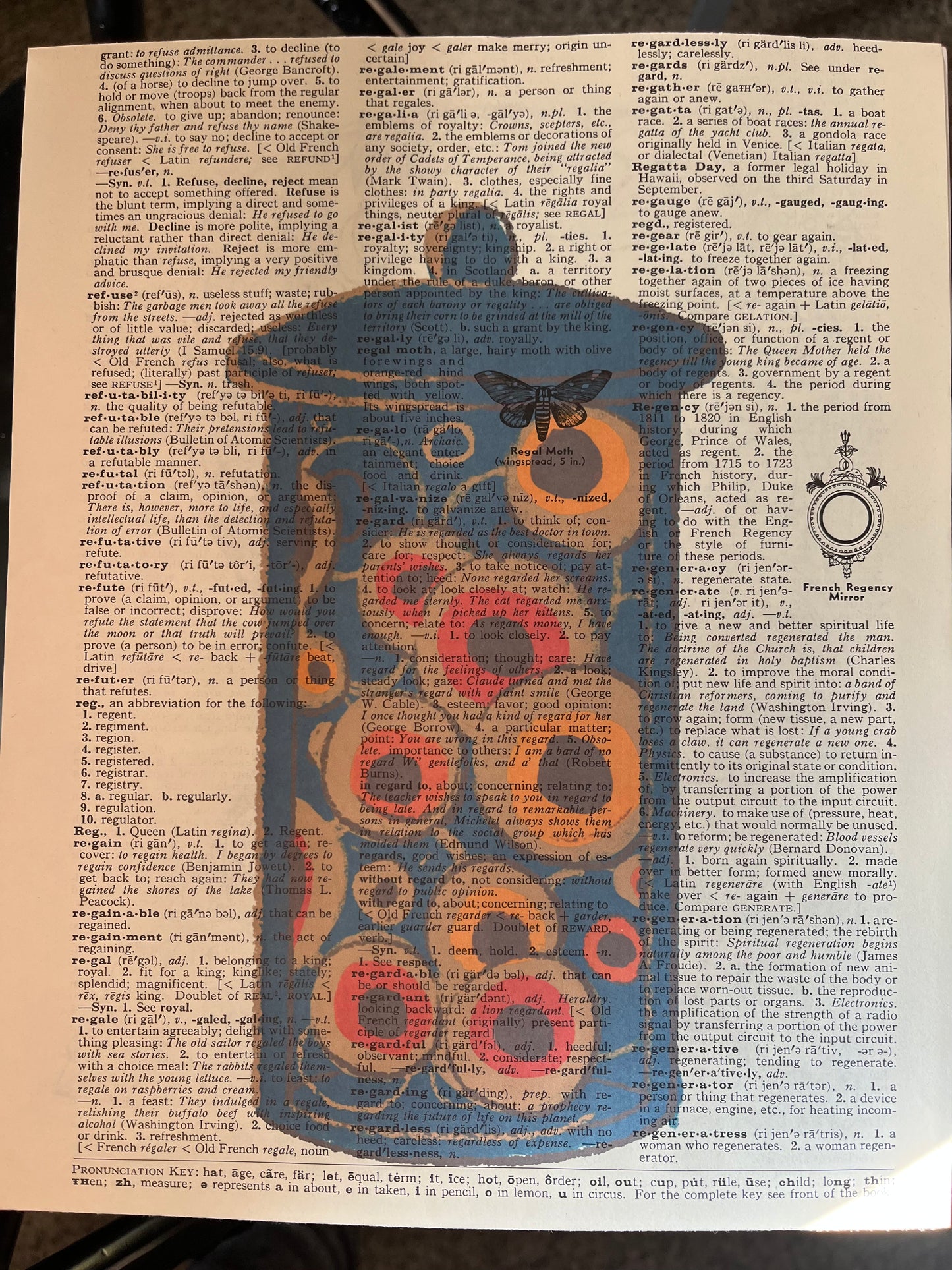 Vintage Dictionary Print