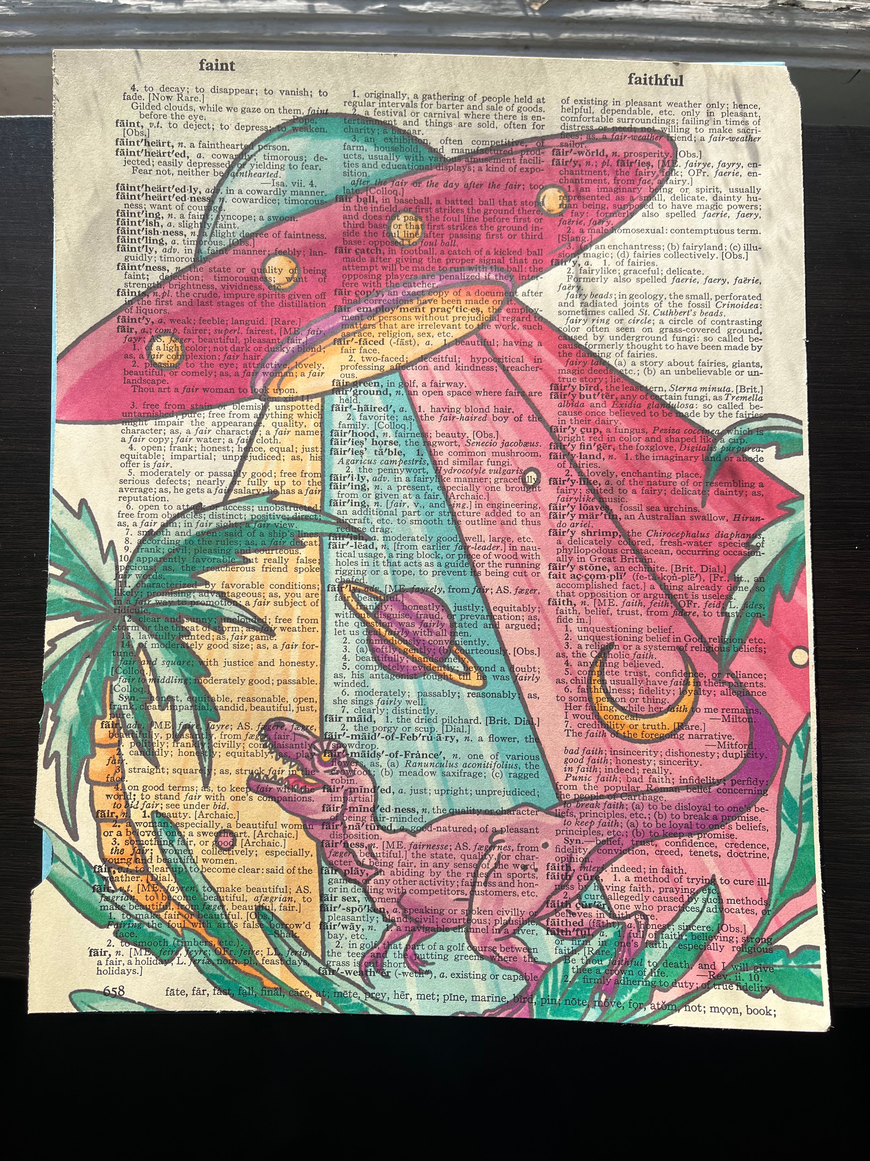 Vintage Dictionary Print – DYNAMIC PAWZ