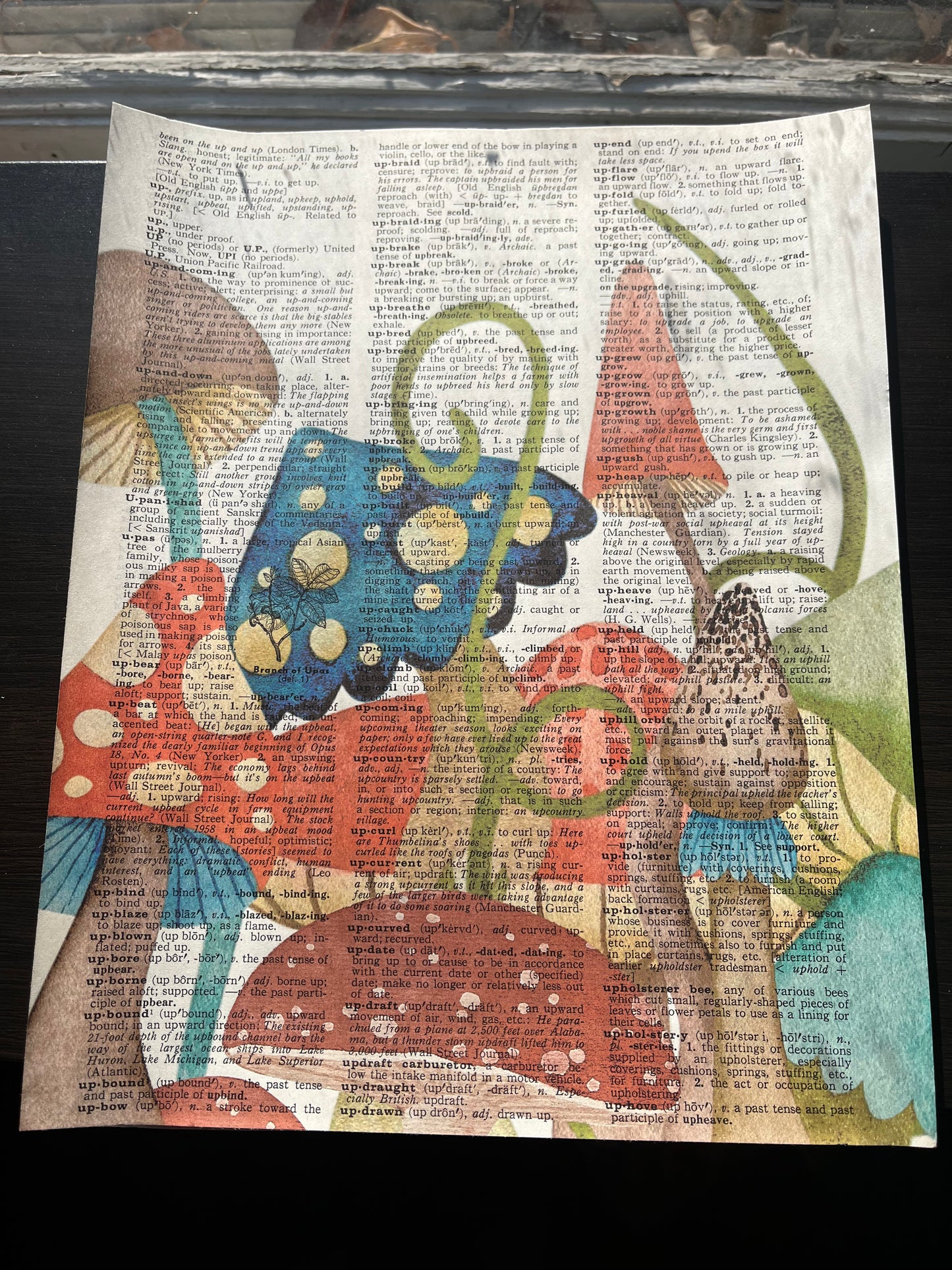 Vintage Dictionary Print