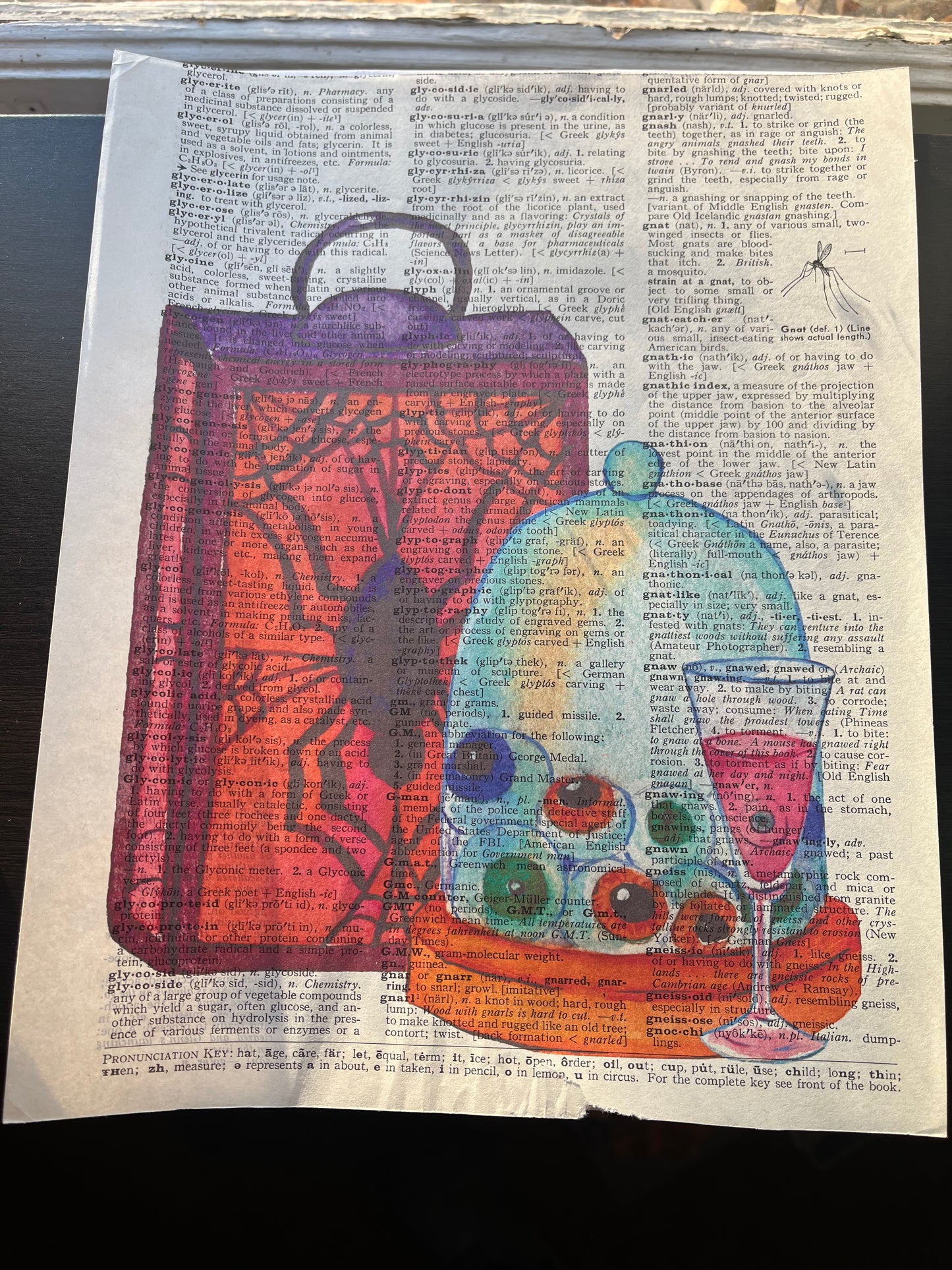 Vintage Dictionary Print