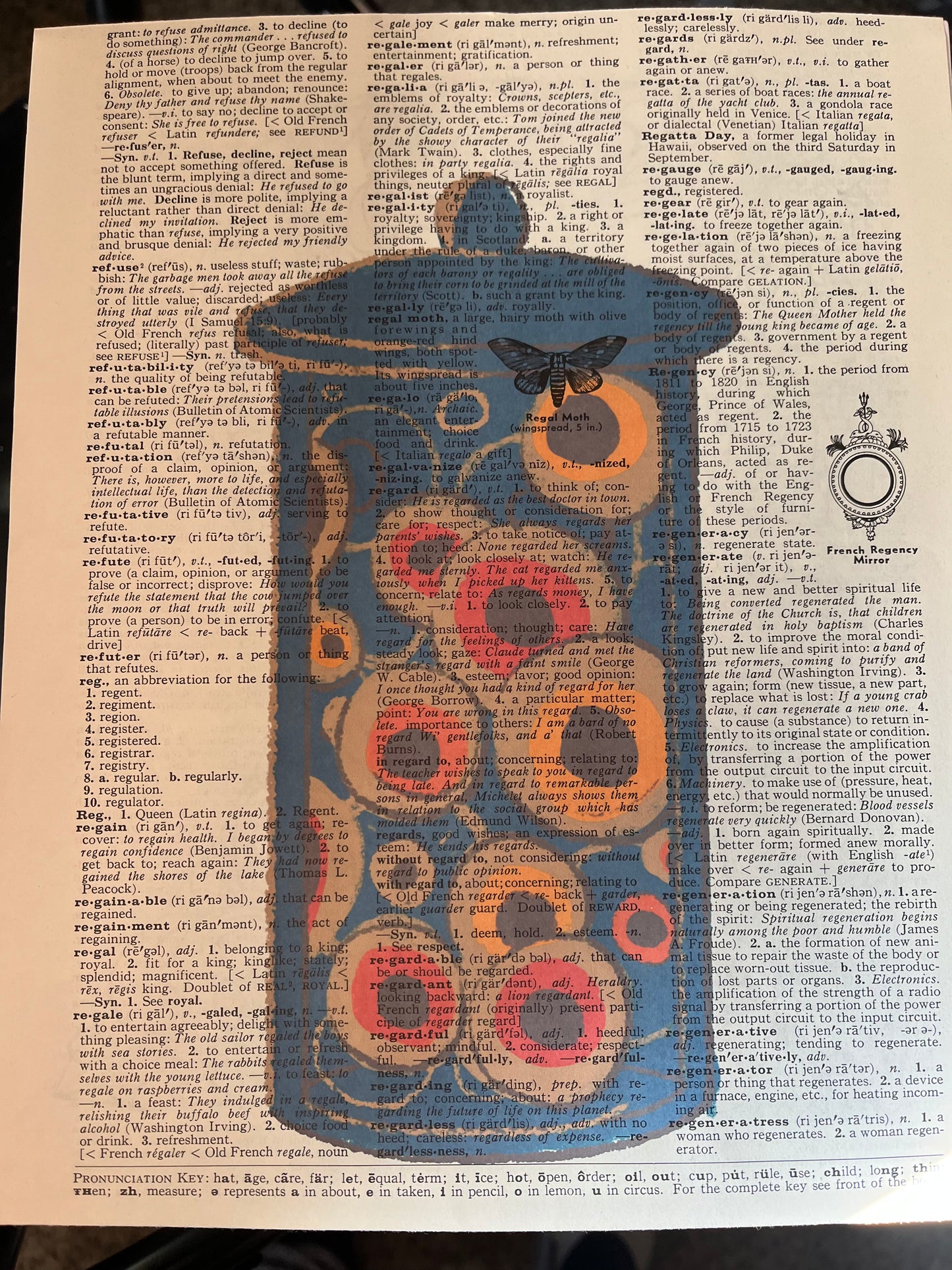 Vintage Dictionary Print