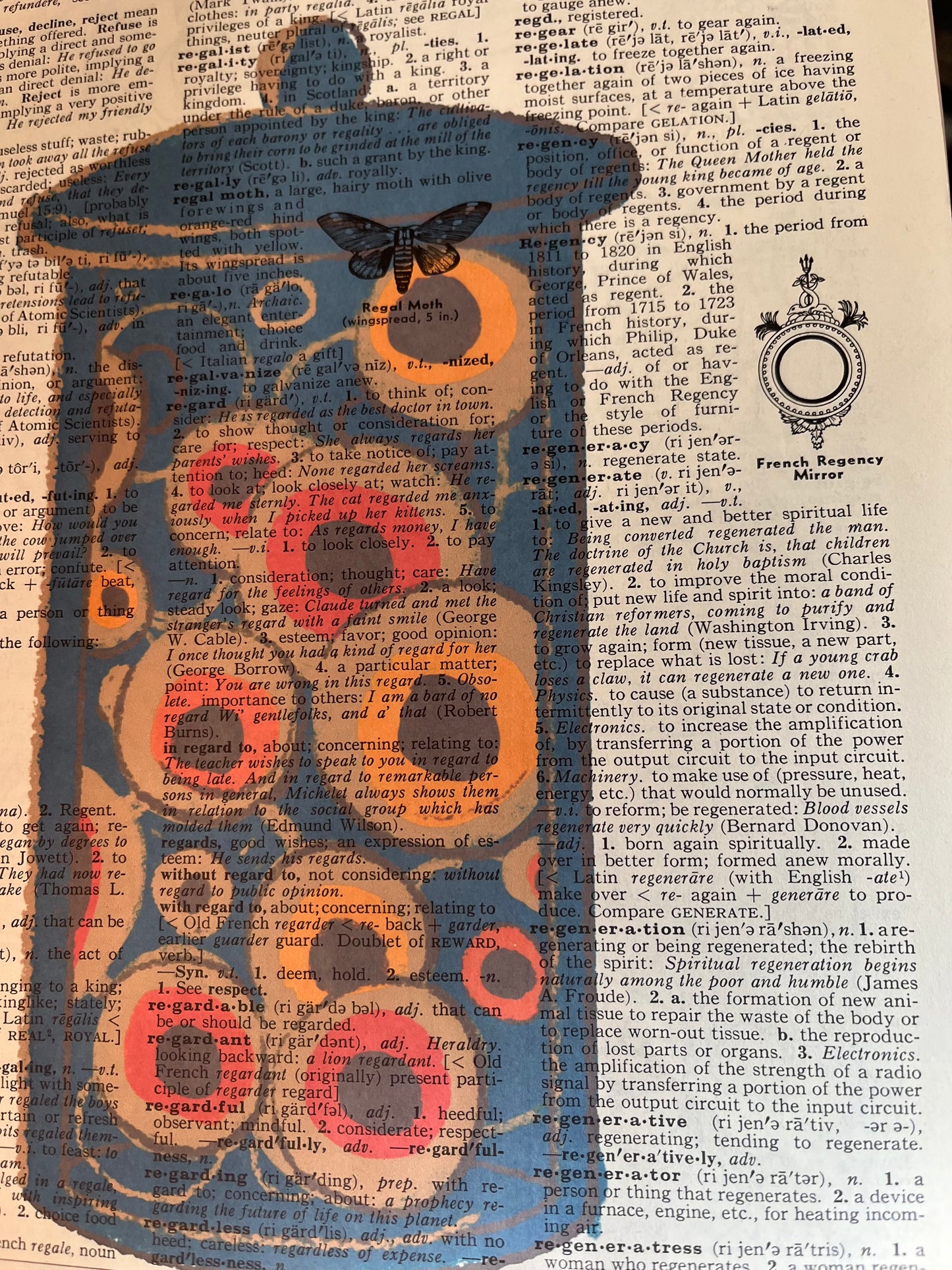 Vintage Dictionary Print