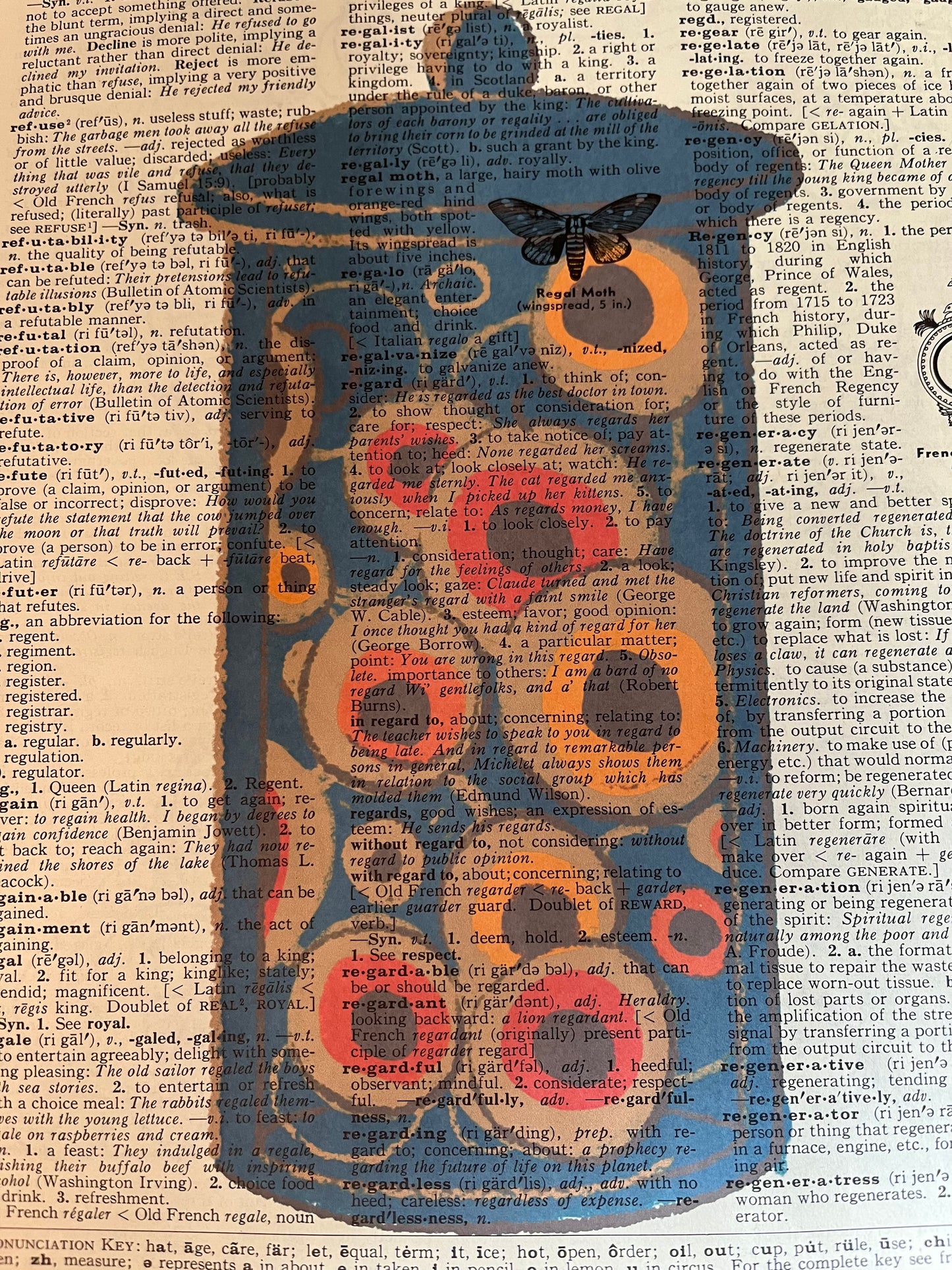 Vintage Dictionary Print