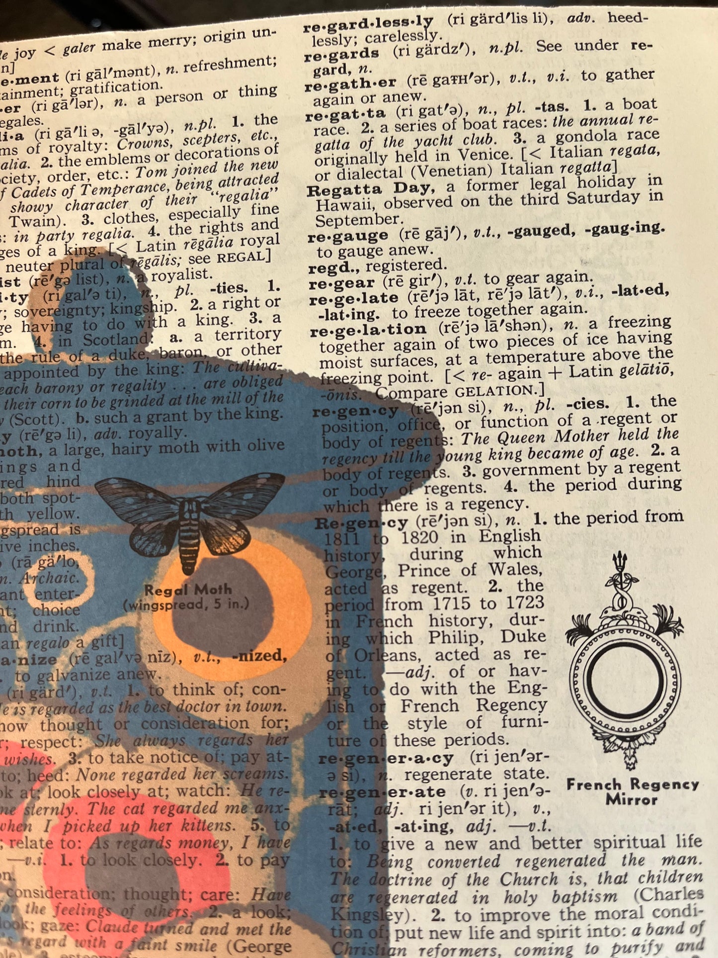 Vintage Dictionary Print