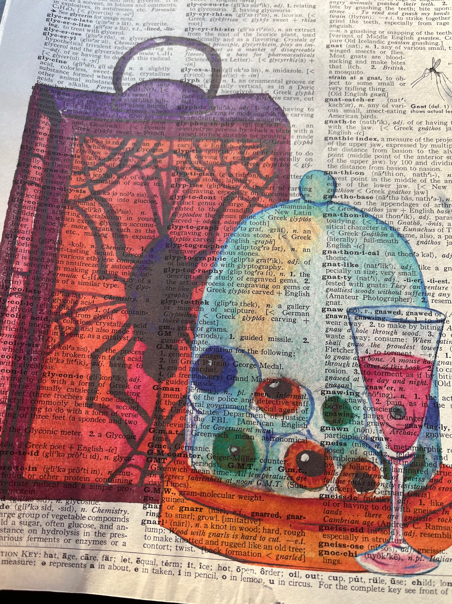 Vintage Dictionary Print